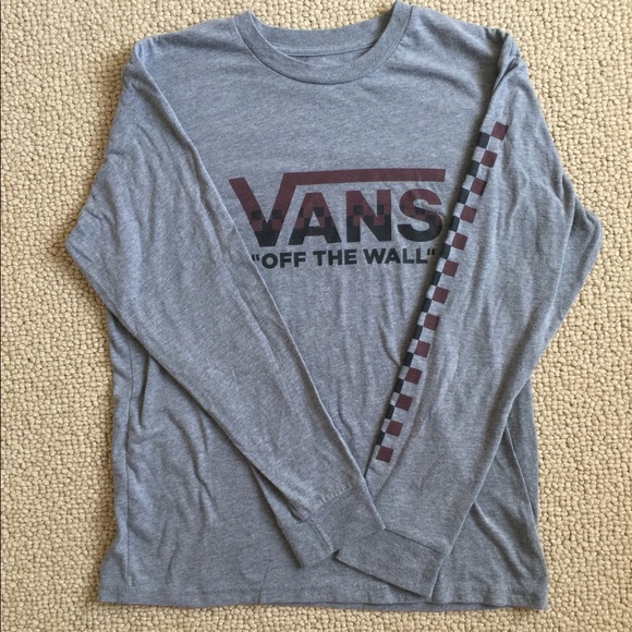 vans long sleeve kids